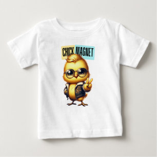 Cute Chick Magnet Funny Easter Baby T-Shirt
