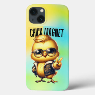 Cute Chick Magnet Funny Easter iPhone 13 Case