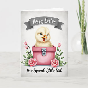 Cute Chick Spring Greeting Card