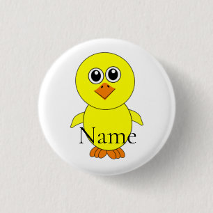 Cute Chick Thunder_Cove 3 Cm Round Badge