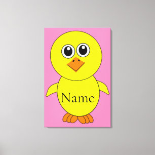 Cute Chick Thunder_Cove Canvas Print