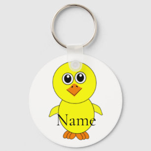 Cute Chick Thunder_Cove  Key Ring