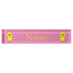 Cute Chick Thunder_Cove Nameplate