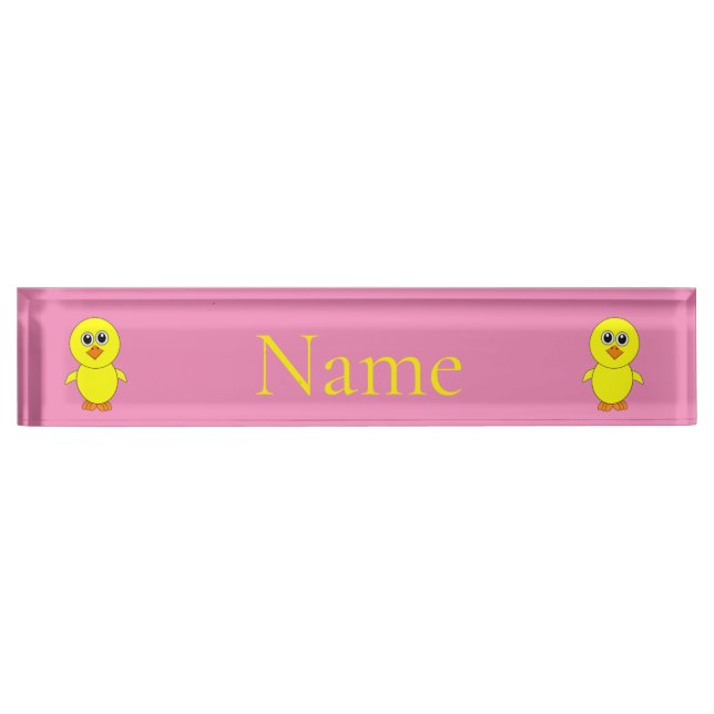 Cute Chick Thunder_Cove Nameplate (Front)