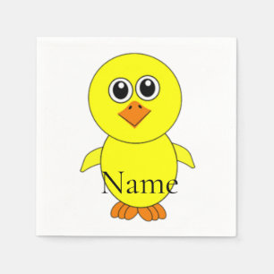 Cute Chick Thunder_Cove  Napkin