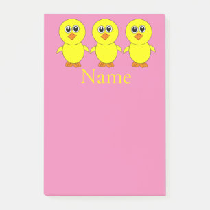 Cute Chick Thunder_Cove Post-it Notes
