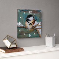 Cute Chickadee Bird Art