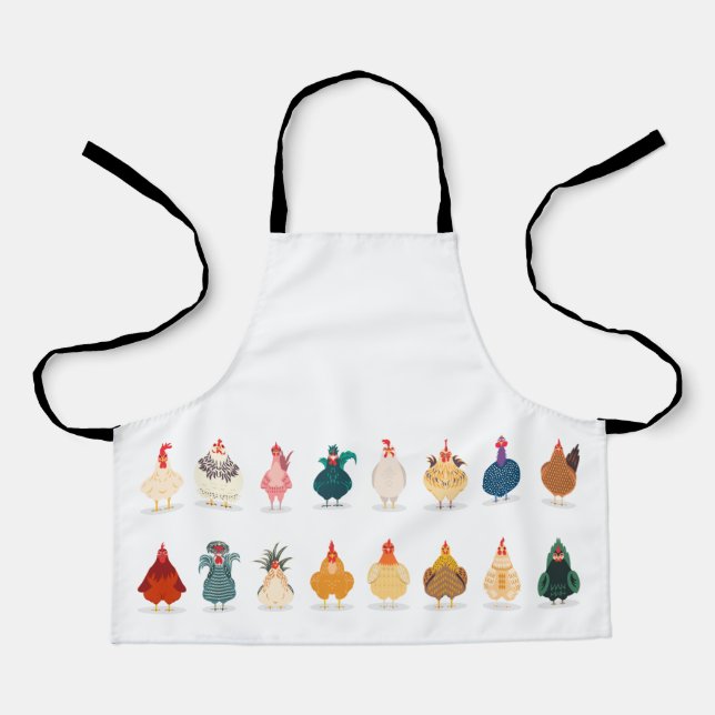 Cute Chicken Apron (Front)