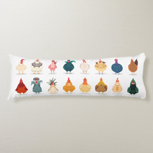 Cute Chicken Body Cushion (Front)