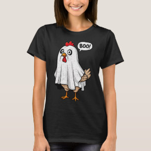 Cute Chicken Boo Funny Halloween Costume Men Women T-Shirt