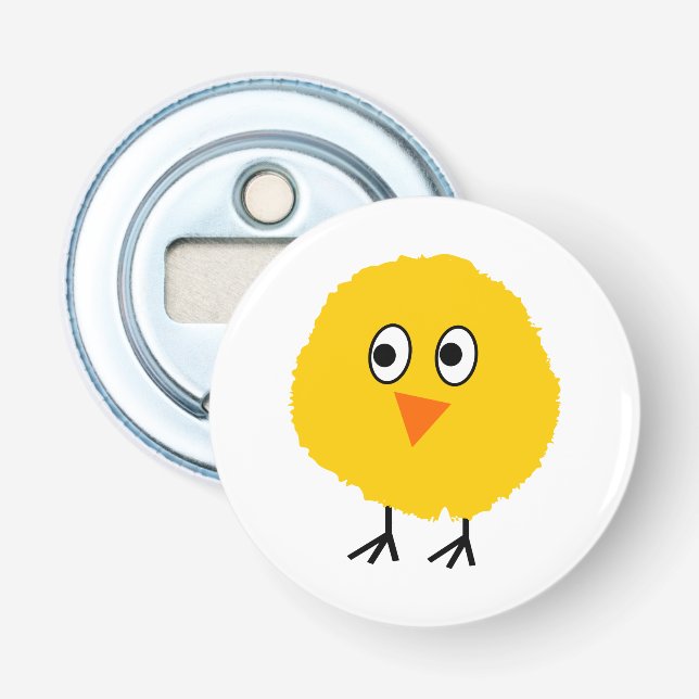 Cute chicken cartoon bottle opener (Front)