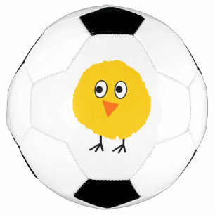Cute chicken cartoon football