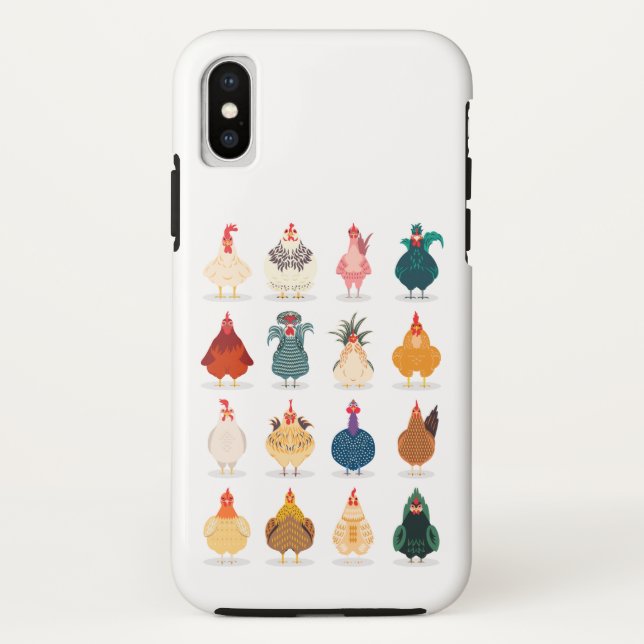 Cute Chicken Case-Mate iPhone Case (Back)
