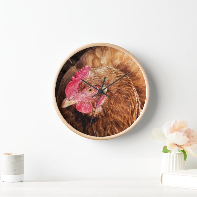 CUTE CHICKEN CLOCK (Home)