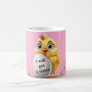 Cute chicken coffee mug