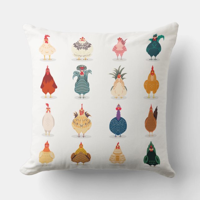 Cute Chicken Cushion (Front)
