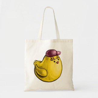 Cute Chicken Design – Funny Yellow Chick Easter Tote Bag
