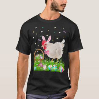 Cute Chicken Easter Day Bunny Eggs Easter Costume  T-Shirt
