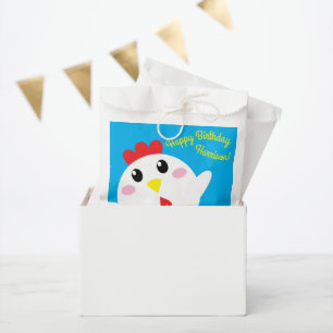 Cute Chicken Farm Kids 1st Birthday Party Favour Bags