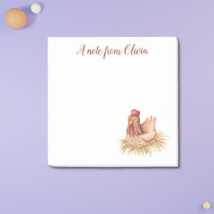 Cute Chicken Farm Post-it Notes