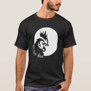 Cute Chicken Farmer For Mother Hen T-Shirt