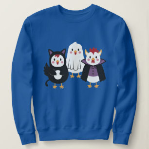 Cute Chicken Halloween T-Shirt – Funny Chickens Sweatshirt