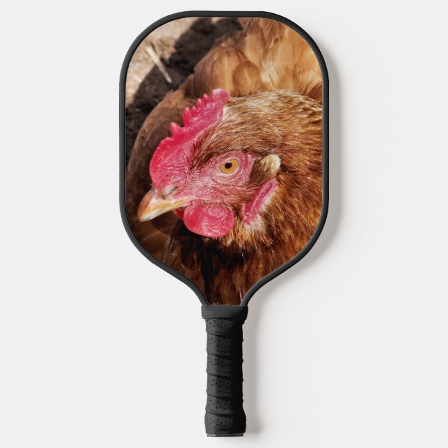 CUTE CHICKEN  PICKLEBALL PADDLE (Front)