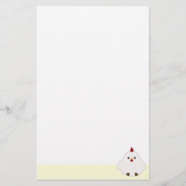 Cute Chicken Stationery (Front)
