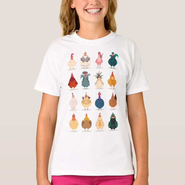 Cute Chicken T-Shirt (Front)