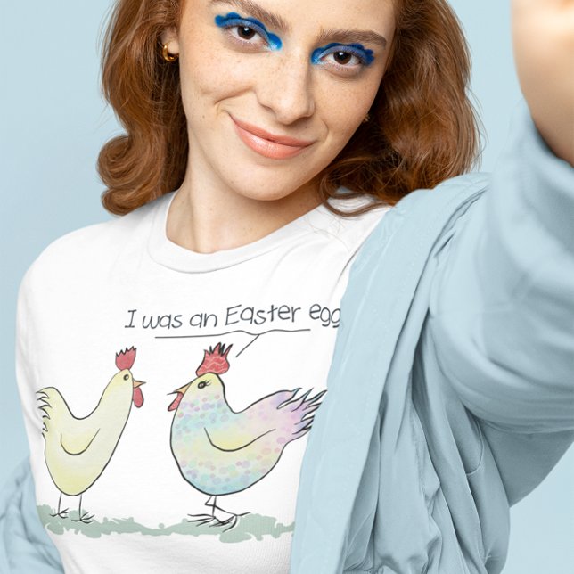 Cute Chicken was an Easter Egg T-Shirt (Creator Uploaded)
