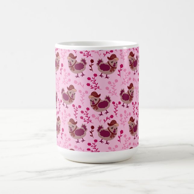 Cute Chickens Coffee Mug (Center)