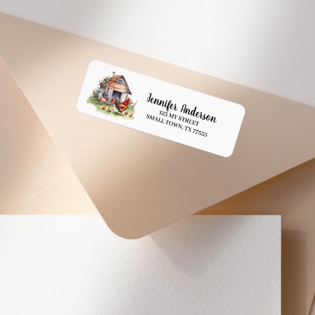 Cute Chickens Coop Barn Address (Creator Uploaded)