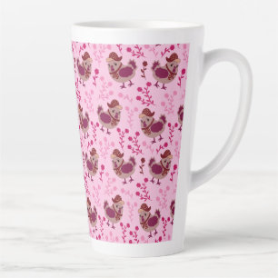 Cute Chickens Latte Mug