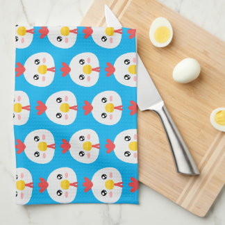 Cute Chickens Tea Towel