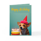 Cute Chihuahua Birthday