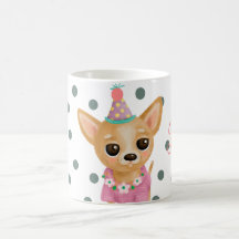 Cute Chihuahua coffee/hot chocolate Mug