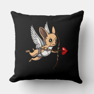 Cute Chihuahua Cupid Dog Cushion