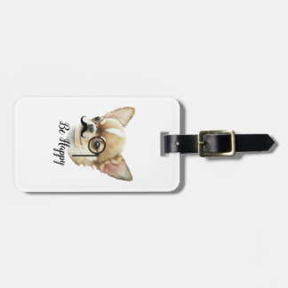 Cute Chihuahua Dog Lover Luggage Tag