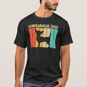 Cute Chihuahua For Dad Men Chihuahua Pet Dog T-Shirt