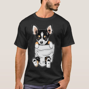 Cute Chihuahua In Your Pocket Christmas T-Shirt