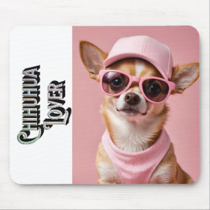 Cute Chihuahua Lover Pop Art  Mouse Mat