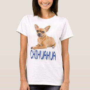 Cute Chihuahua Mum Puppy Dog Rescue Adoption T-Shirt