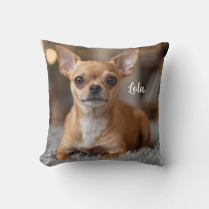 Cute Chihuahua Personalised Cushion