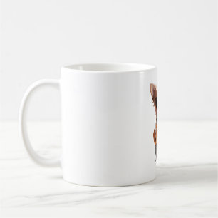 cute chihuahua playing classical guitar cartoon fu coffee mug