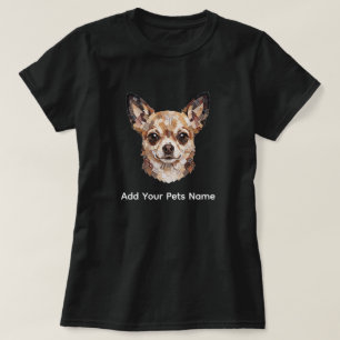 Cute Chihuahua Puppy Dog Design T-shirt
