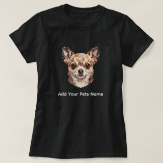Cute Chihuahua Puppy Dog Design T-shirt