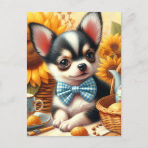 Cute Chihuahua Puppy Postcard