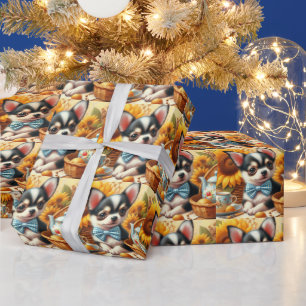 Cute Chihuahua Puppy Wrapping Paper