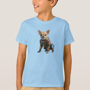 Cute Chihuahua Robot Kid's T-Shirt