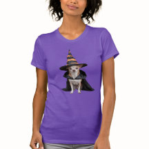 Cute Chihuahua Witch T-Shirt